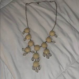 White/cream bubble necklace